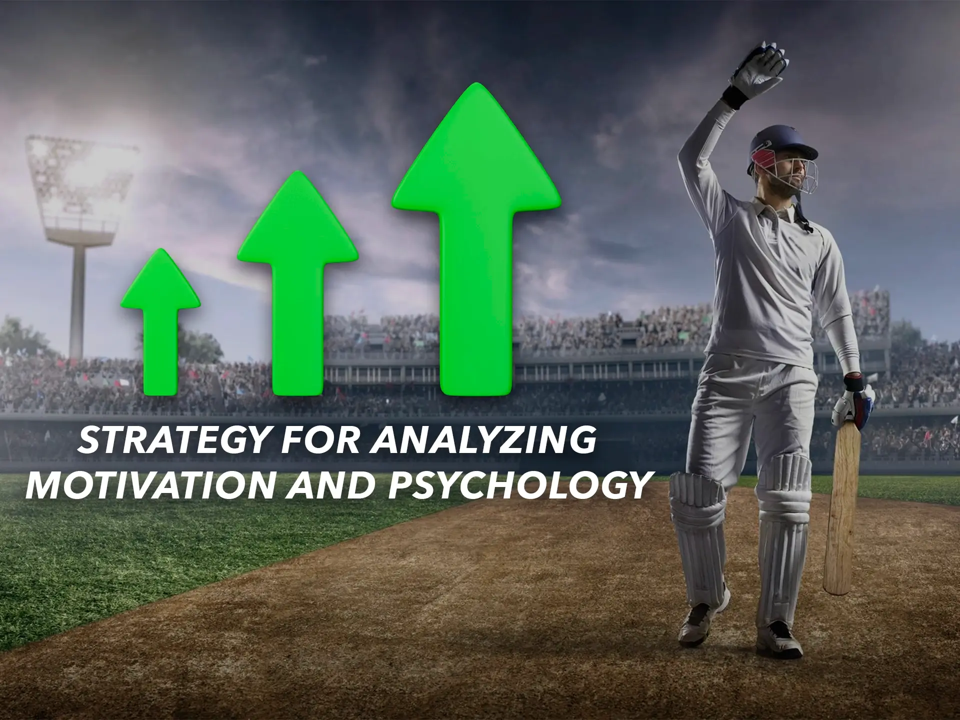 Knowing about the psychological state of cricket players you are very likely to be able to predict the outcome of a match.