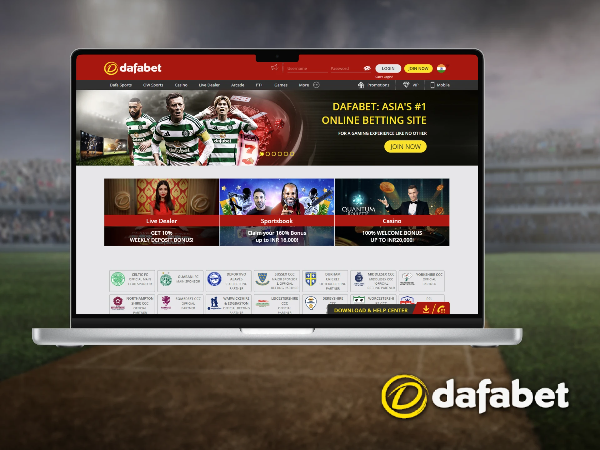 Dafabet is a place where people can bet on sports.